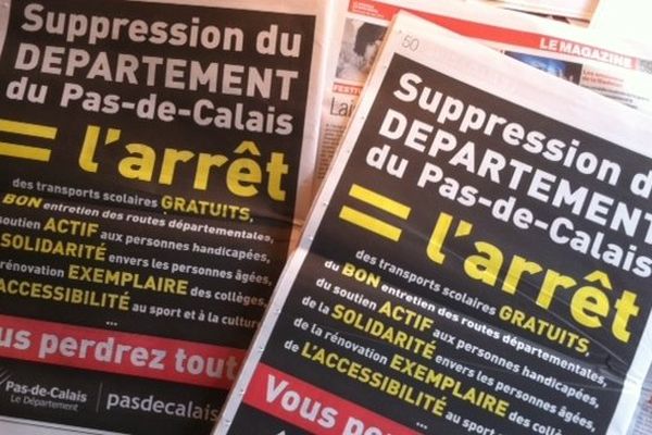 Dans la presse hebdomadaire du Pas-de-Calais ce mercredi. 