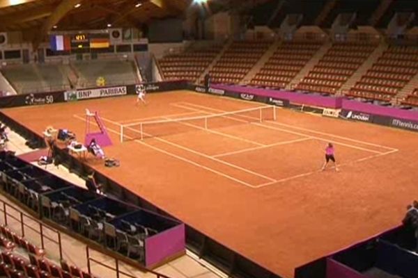 Fed Cup: Beaublanc est prêt pour accueillir le match France-Allemagne