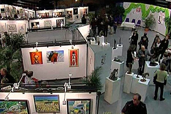 Salon des peintres du bocage au Forum de Flers (Orne)