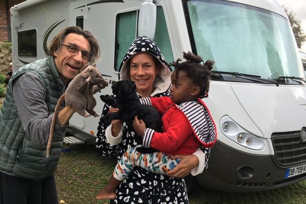 Les touristes-festivaliers présents pour le Festival des marionnettes à Charleville-Mézières font trois p'tits tours,  et puis s'en vont