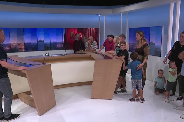 Des dizaines de personnes ont visité les locaux de France 3 Corse ViaStella, à Ajaccio, ce samedi 21 septembre.