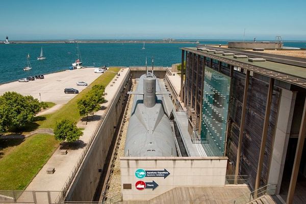 La Cité de la Mer de Cherbourg et son fameux sous-marin le "redoutable"