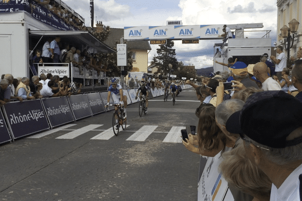 Alexandre Geniez (FDJ) à l'arrivée - 14/8/15