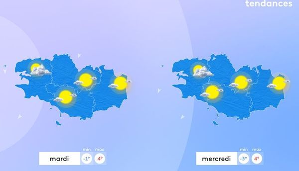 Meteo En Bretagne Previsions Pour Le Lundi 4 Janvier