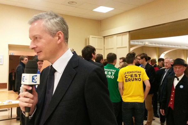 Député de l'Eure, Bruno Lemaire est candidat à la présidence de l'UMP.