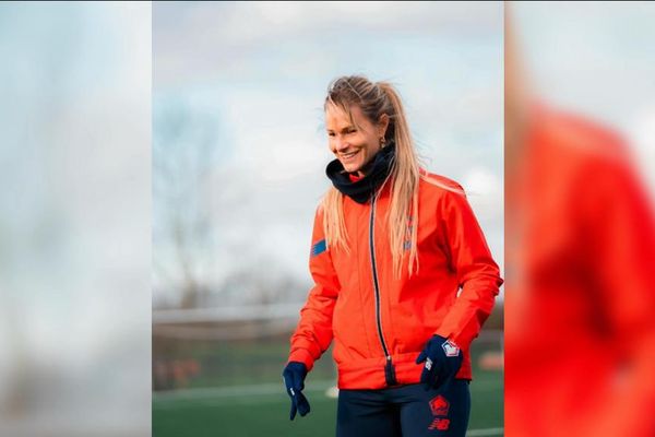 Amandine Henry écope d'un carton rouge pour son premier match à domicile avec le Losc.