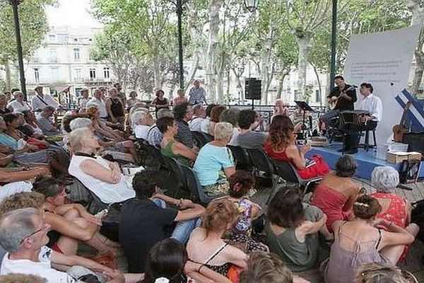 Sète (Hérault) - festival "Voix vives de Méditerranée en Méditerranée"- 2015.