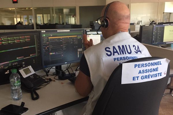 Les assistants de régulation du SAMU de l'Hérault sont en grève - 13/8/2019