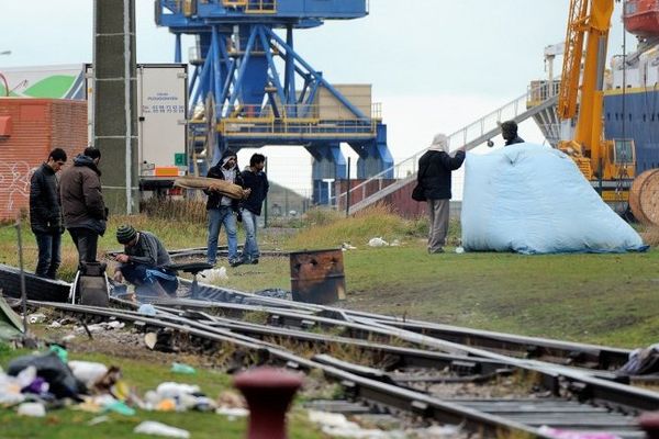 Calais, en novembre 2013.