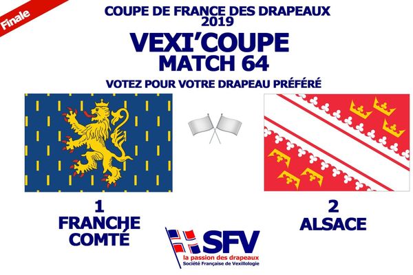 L'Alsace affronte la Franche-Comté lors de la finale de l'édition 2019 du concours.