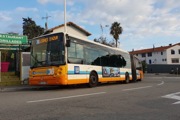 Un bus "Ligne d'azur". (photo d'illustration)