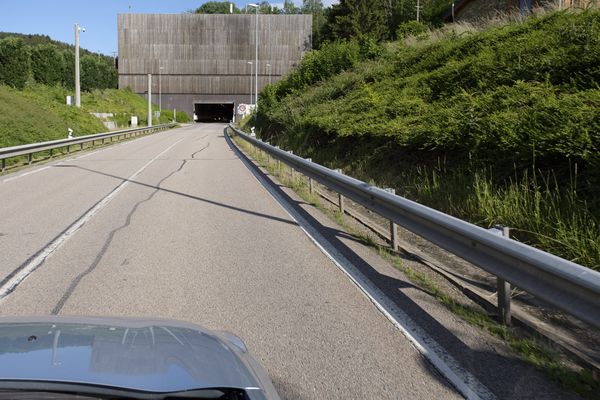 Important incendie dans le tunnel Maurice Lemaire à Sainte-Marie-aux-Mines