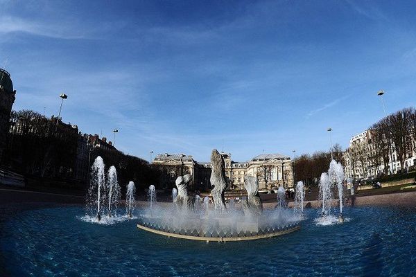 La place de la République à Lille