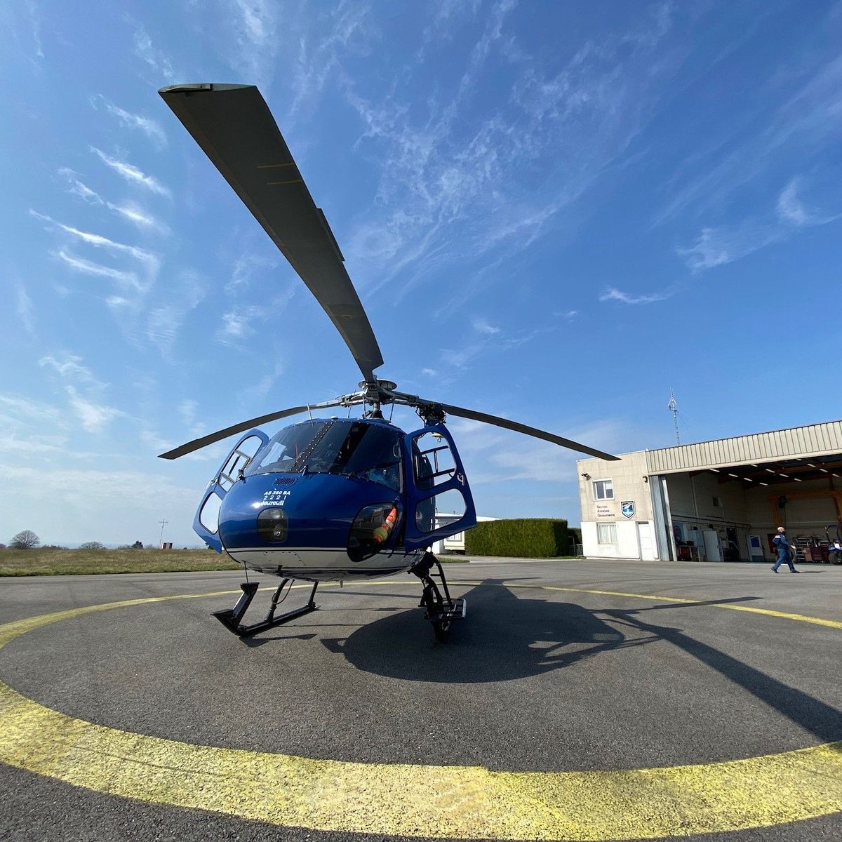 Dijon : le nouvel hélicoptère de la gendarmerie permet de