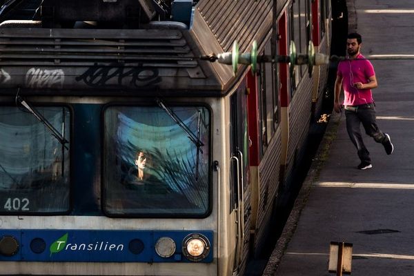 Amélioriation du trafic des transports franciliens, en particulier sur le réseau SNCF, ce mardi 14 janvier.