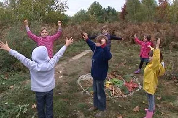 Enfants en séjour au Centre nature "La Loutre" (photo d'illustration)