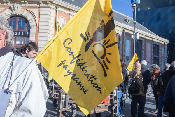 La Confédération paysanne est à l'initiative du "Salon à la ferme", un dispositif organisé partout en France.