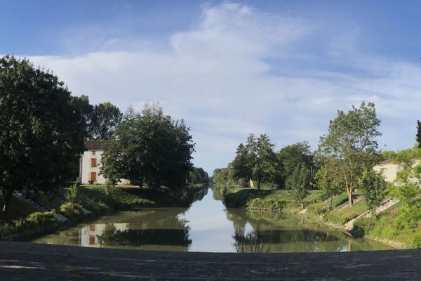 le port de Bouillé-Courdault (Vendée)