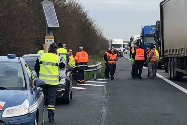 Sur l'A1, ce samedi matin