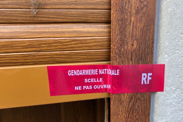 La maison a été mise sous scellés après le décès d'Eric Galopin.