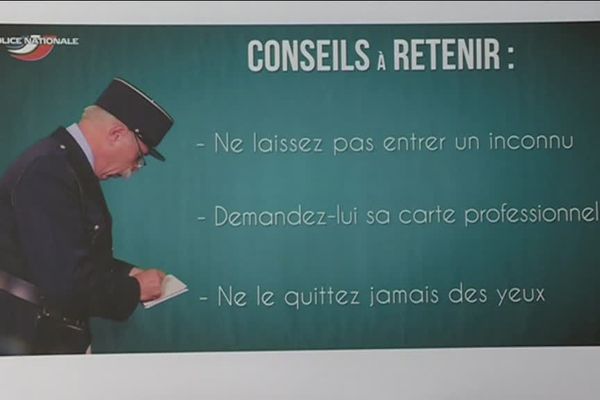 Les conseils de la police...