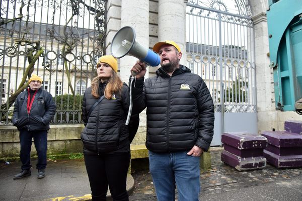 Karine Duc et José Perez, au nom de la Coordination Rurale 47 ont porté plainte à la suite de celle déposée par la préfecture du Lot-et-Garonne.