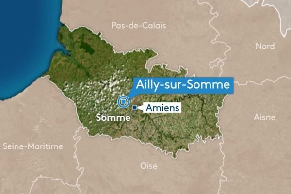 L'accident s'est produit à hauteur d'Ailly-sur-Somme