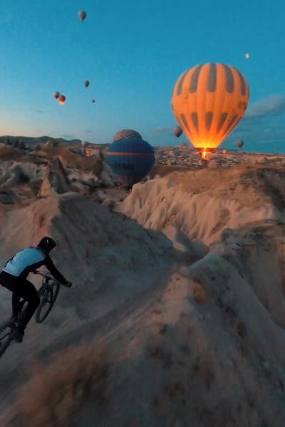 La peur viscérale du vide nous concerne quasiment tous, mais certains semblent s'en être affranchis. C'est le cas du champion de VTT extrême Kilian Bron...