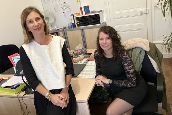 Aurélie Brun et Adeline Guedon, enquêtrices de personnalité à l'ADAES 44.