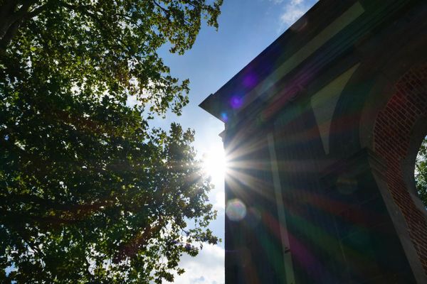 Le soleil à Maroilles, dans le Nord.