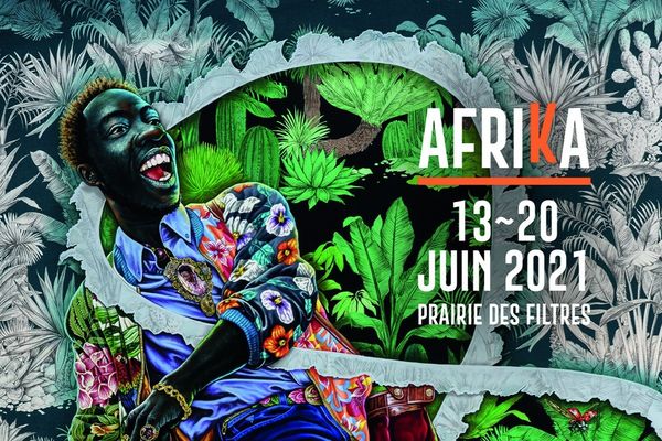 Affiche 26e édition du Festival Rio Loco "Afrika" - 2021