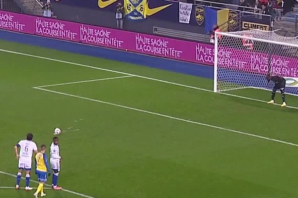 Le SCB s'est incliné 1-0 à Sochaux à la suite d'un pénalty en première mi-temps.