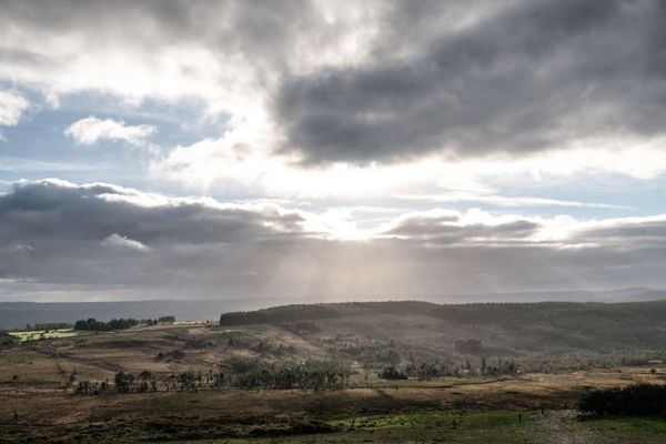 Les nuages pris en photo depuis le Mont Saint-Michel de Brasparts à Saint-Rivoal (Finistère)