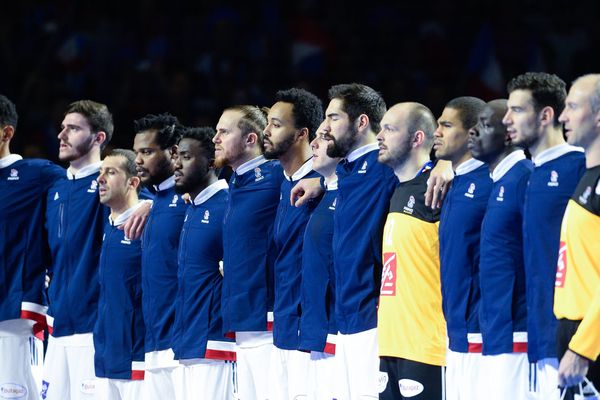 Mondial de handball dans la salle XXL de Nantes. Groupe A Championnat du monde France contre Norvège - 15 janvier 2017