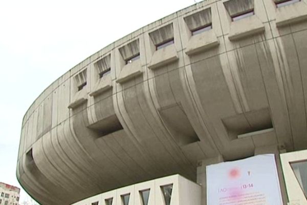 Auditorium de Lyon (archives) ... un petit air de navette spatiale ?