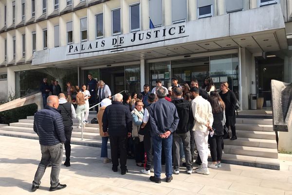 Muhittin Ulug était jugé devant la cour d'assises de l'Oise depuis lundi 19 septembre 2022 très entouré par la communauté kurde.