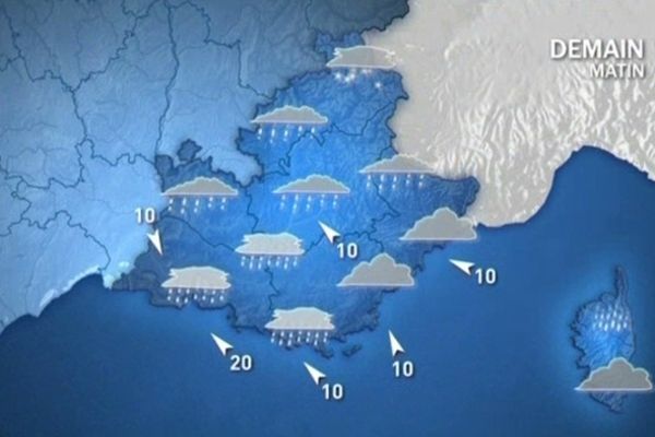 La météo du lundi 8 avril