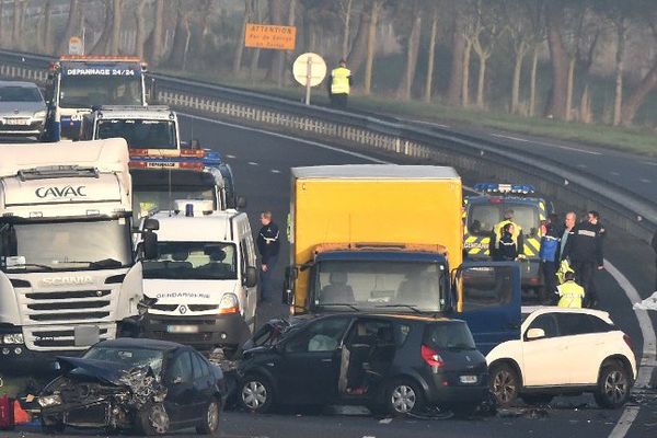 Le carambolage en Vendée du 20 décembre 2016 a fait 5 morts