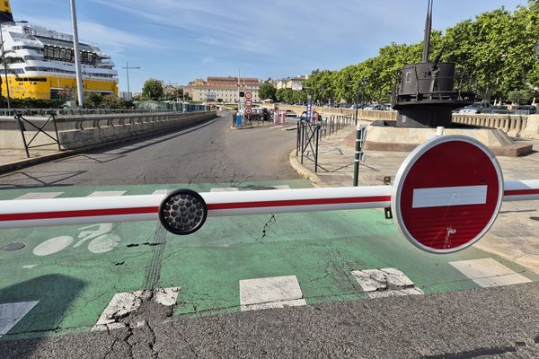 Le tunnel de Bastia est fermé ce lundi 27 mai.