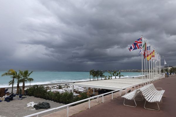 Promenade des Anglais, Nice, le 18 avril 2024.