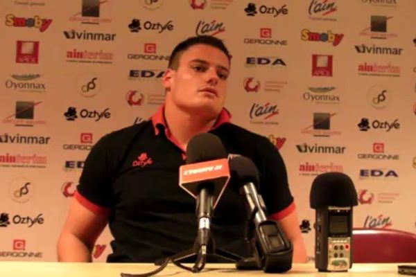 Antoine Tichit, la nouvelle recrue de l'USAP. - archives