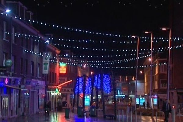 Les illuminations de Noël à Amiens