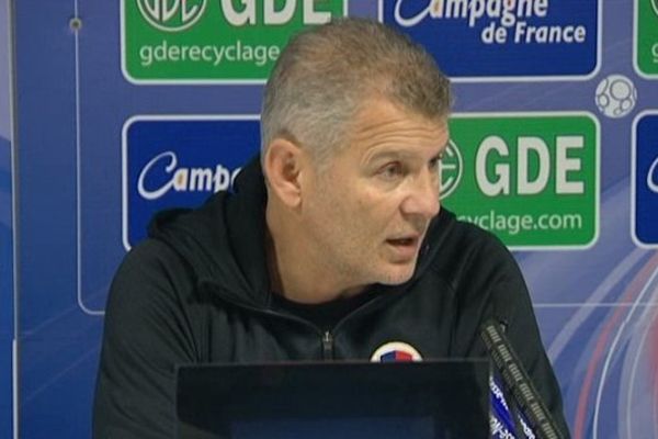 Patrice Garande entraîneur du stade Malherbe de Caen