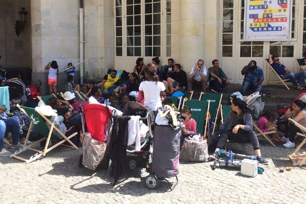 Ces migrants évacués du squat de la Poterie, attendent des solutions d'hébergement pérennes