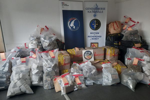 1.5 tonne de cannabis saisie à Nancy et dans les Vosges : un trafic international de drogue démantelé