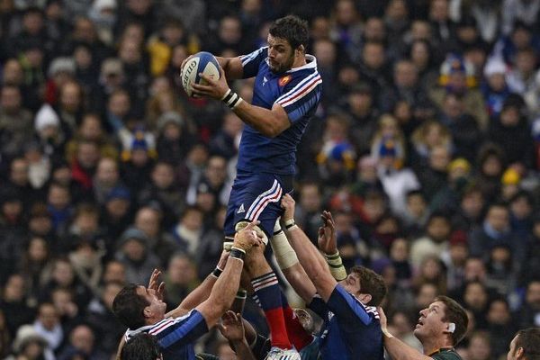 Damien Chouly a été titularisé par Philippe Saint-André pour le match du Tournoi des Six Nations contre l'Ecosse (8 mars, 18h, France 2)