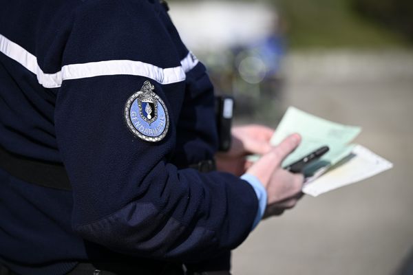 Les gendarmes ont procédé à de nombreuses verbalisations en marge d'une free-party à Breban (Marne). (illustration)