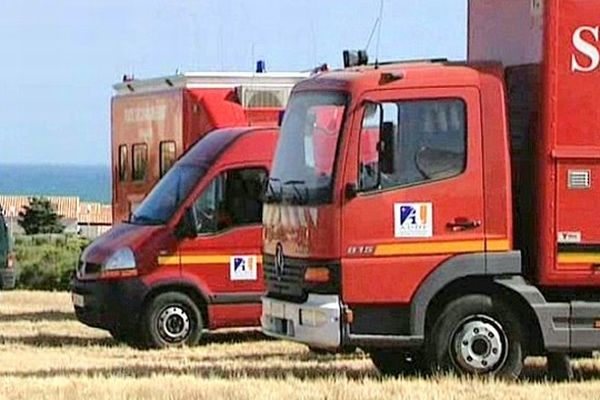 Les pompiers de l'Aude - 25 juin 2013.