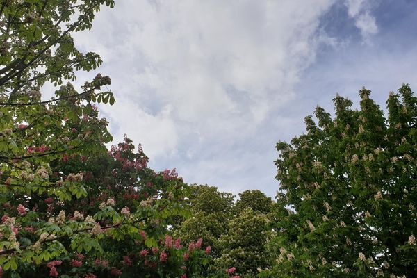 Le ciel est chargé et instable