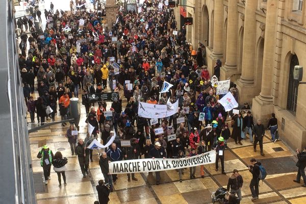 80 associations ont défilé dans le centre-ville de Metz (Moselle), samedi 9 mars 2019.